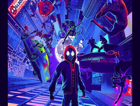 The Geeky Nerfherder Coolart Spider Man Into The Spider Verse