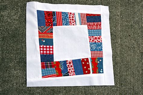 Make Me A Quilt Wonky Square Ring Block