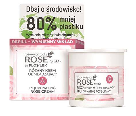 Floslek Rose For Skin Rose Rejuvenating Rose Cream Омолаживающий крем