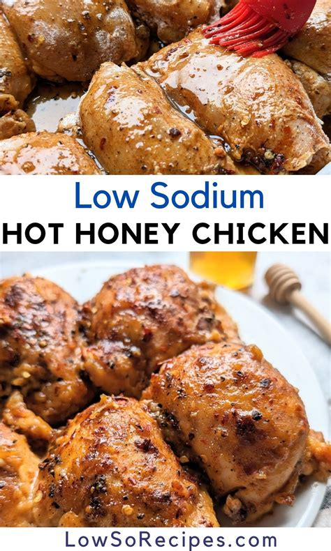 Low Sodium Hot Honey Chicken In 2024 Low Sodium Dinner Low Salt