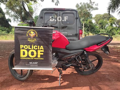 Dof Recupera Moto Furtada Em Campo Grande E Camioneta Roubada Em