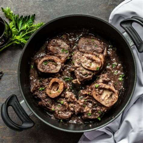 Ossobuco Di Vitello Al Vino Rosso Sfizioso It