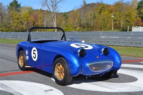 1958 Austin Healey Sprite Restored To 1964 Scca Race Livery Austin