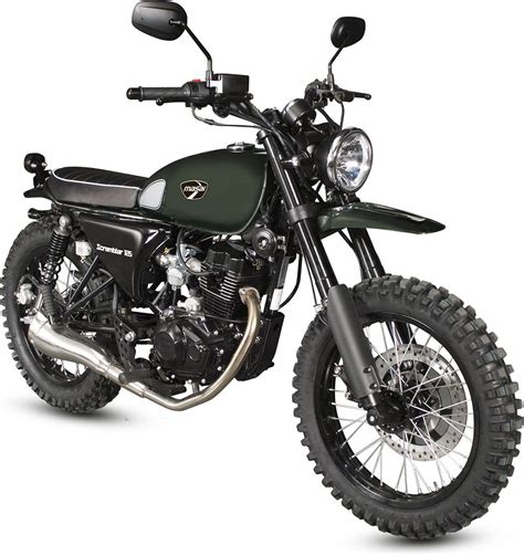 Moto vintage le plein de nouveautés Masai Scrambler Street tracker