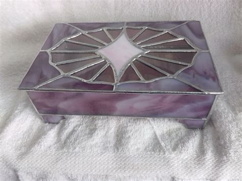 Jewelry Box Stained Glass Etsy