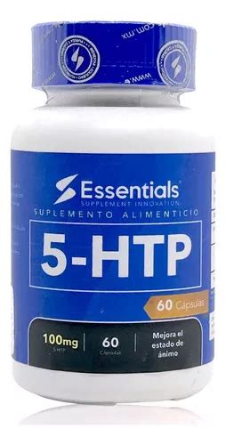 5 Htp 100 Mg 60 Cápsulas Essentials 5 hidroxitriptófano MercadoLibre