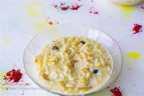 Rice Kheer Indian Rice Pudding Recipe Pooja S Cookery