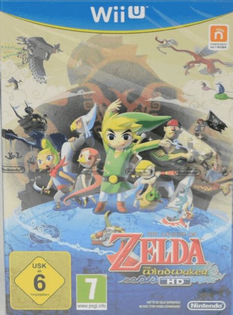 Wind Waker Wii U Box Art