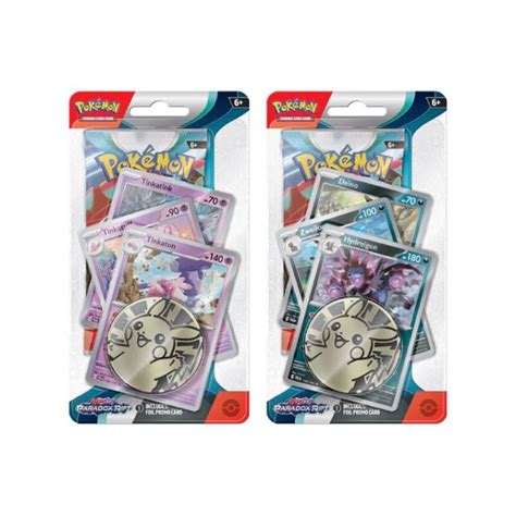 Pokémon Scarlet Violet 4 Paradox Rift Checklane Blister EN 5 99