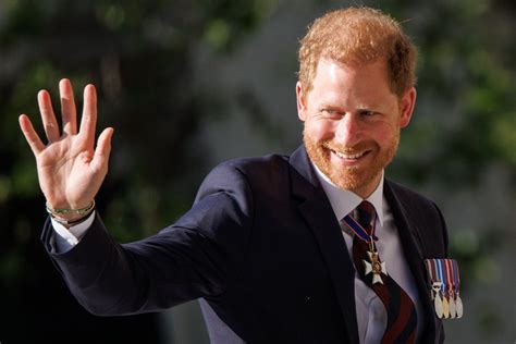 Prince Harry Greets Fans After Invictus Games Anniversary Event At St