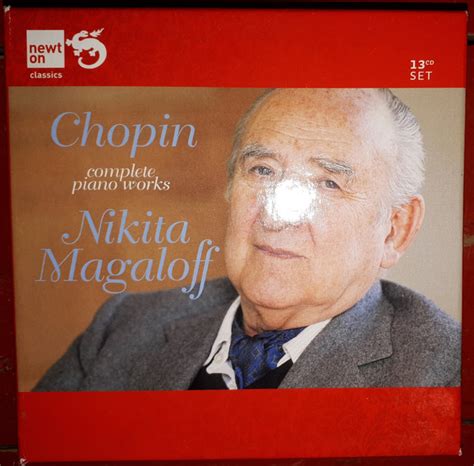 Complete piano works Frédéric Chopin Nikita Magaloff 2011 CDの