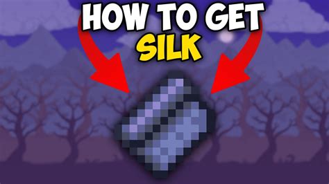 Terraria How To Get Silk In Terraria Easy Terraria 1449 Silk