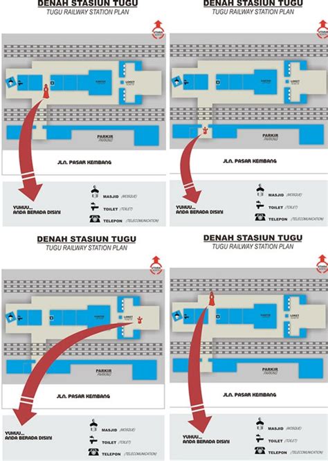 Denah Stasiun