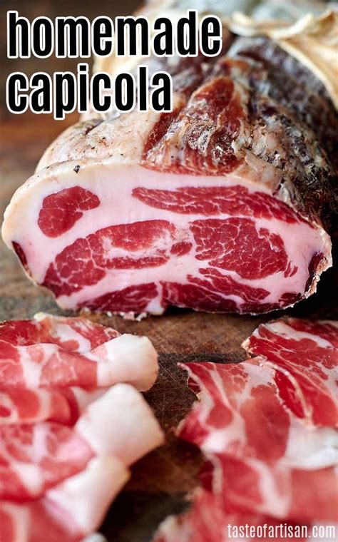 Homemade Capicola Cured Meat Recipes Homemade Sausage Recipes Cured