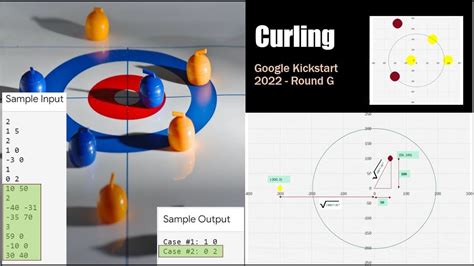 Python Solution Google Kickstart 2022 Round G Curling Part 1