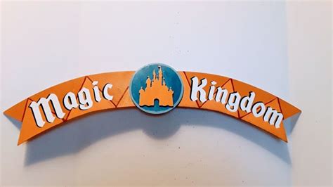 Magic Kingdom Entrance Sign