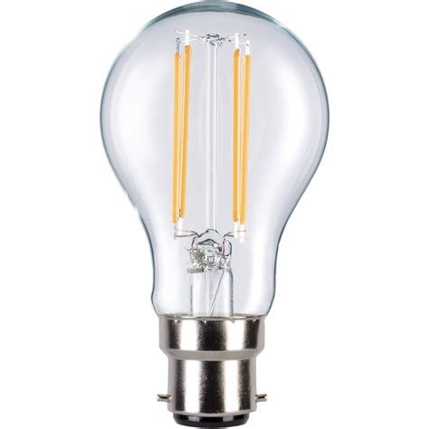 Wilko 1 Pack Bayonet B22 BC LED Filament 806 Lumens Standard Dimmable