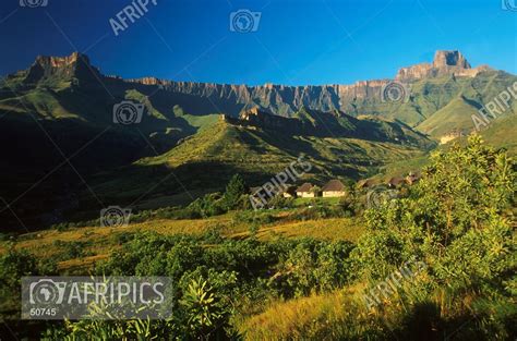 Afripics Tendele Camp And Amphitheatre In The Royal Natal National Park