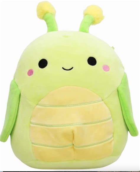 Squishmallow Pilar The Grasshopper 12 Rare Kellytoy Super Soft