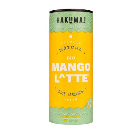 Hakuma Bio Matcha Mango Hafer Grüntee 235 ML EINWEG online kaufen