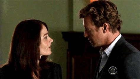 The Mentalist Teresa Lisbon  The Mentalist Patrick Jane Simon Baker