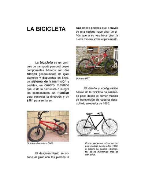 Bitacora Grupo Rodado Bicicleta La Bicicleta La Bicicleta Es Un