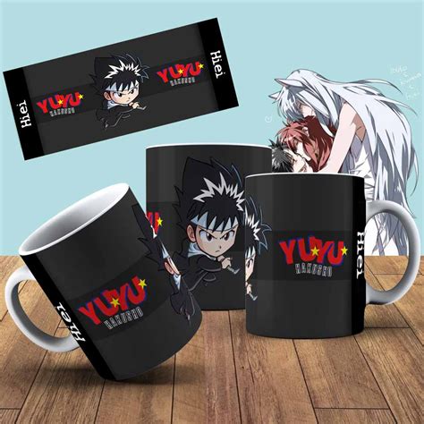 Caneca Yu Yu Hakusho Personagem Hiei Personalizada Shopee Brasil