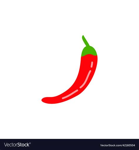 Doodle chili pepper Royalty Free Vector Image - VectorStock