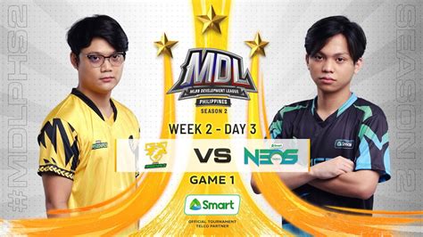 Mdl Ph S W D Onic Vs Omgn Game Youtube