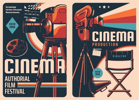 Carteles De Festivales De Cine Y Producci N Cinematogr Fica