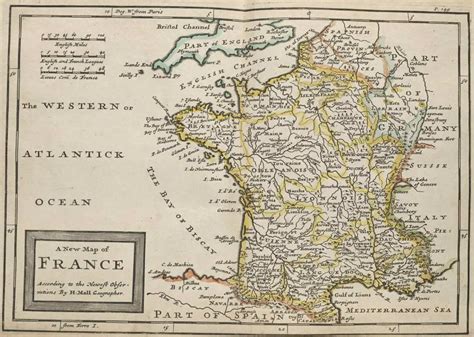 Historical Map Of France