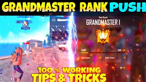 Grandmaster Rank Push Tips And Mistakes How To Push Rank In Free Fire