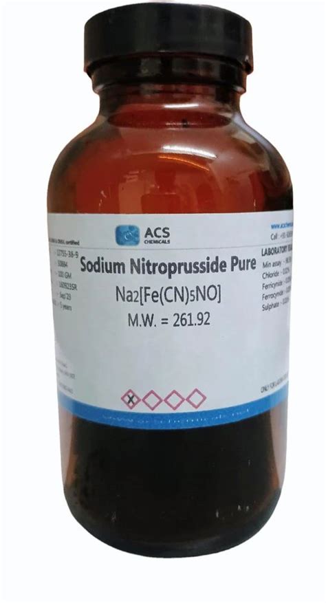 Sodium Nitroprusside Powder 13755 38 9 Latest Price Manufacturers