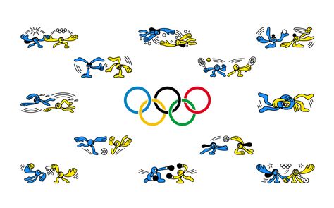 Olympic Games Pictograms On Behance