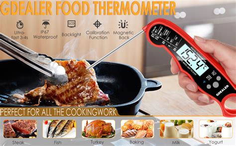 Amazon Gdealer Dt Waterproof Digital Instant Read Meat