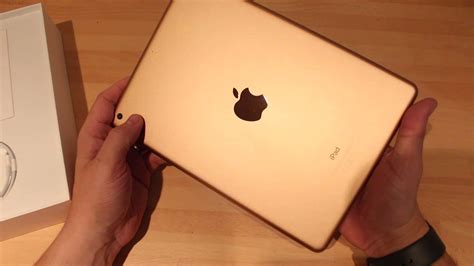 Apple IPad 6th Gen 2018 In GOLD Unboxing UK YouTube