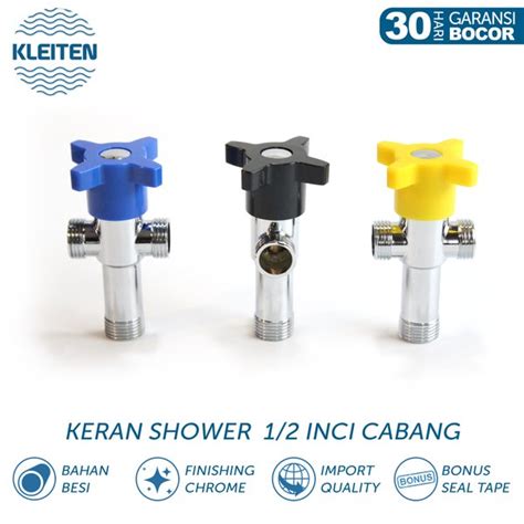 Jual Stop Kran Cabang T Warna Kran Shower Keran Toilet Keran