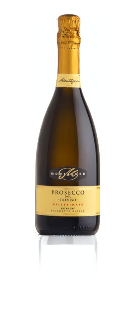 Prosecco DOC Treviso Extra Dry Montagner - Weinhandel mircatu