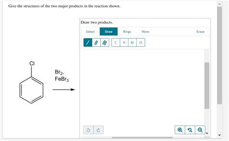 Solved Give The Structures Of The Two Major Products In The Chegg