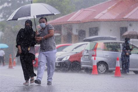 Ribut Petir Hujan Lebat Diramal Di Sembilan Negeri Petang Ini Kosmo