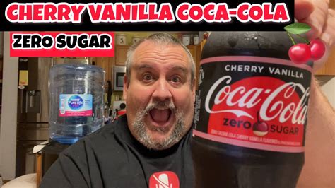 Cherry Vanilla Coca Cola Zero Sugar Youtube