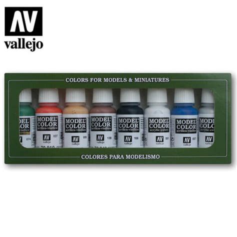 Acrylicos Vallejo Model Color Sets Mister Model