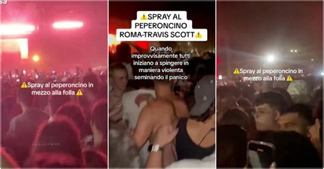 Travis Scott La Dirigente Del Colosseo Basta Concerti Rock Al