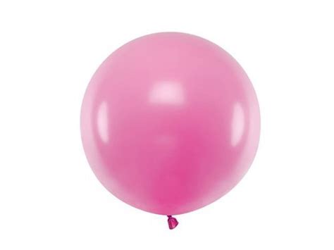 Balon Olbrzym Cm Rednicy Pastelowy Fuksjowy Balony Balony