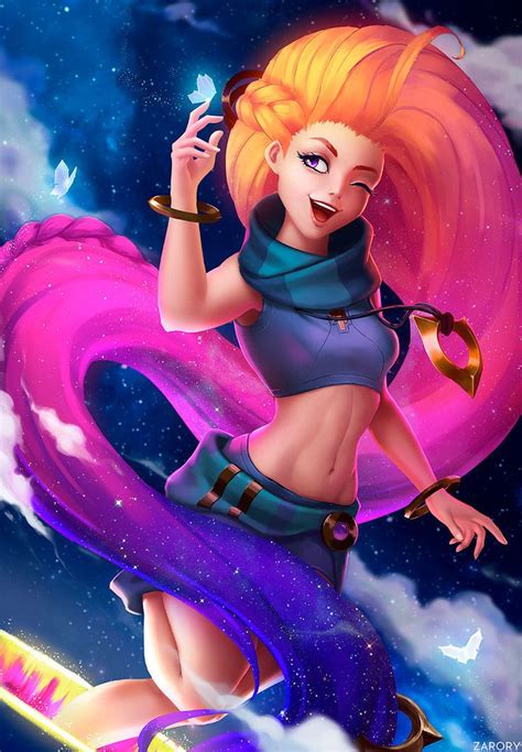 Zoe by Zarory.deviantart.com on @DeviantArt | Lol league of legends ...