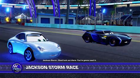 Cars 3 Driven To Win Sally Vs Jackson Storm YouTube