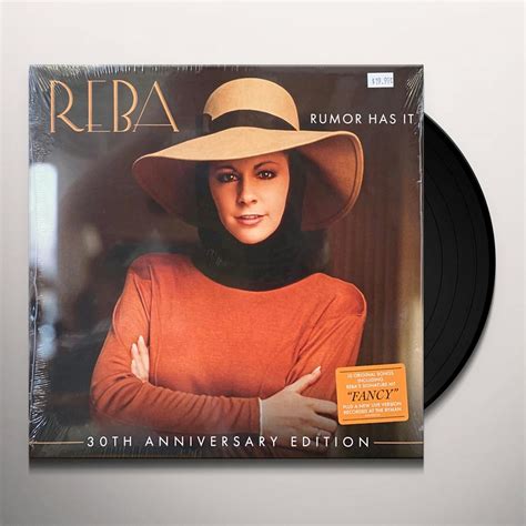 Reba Mcentire Rumor Has It 30th Anniversary Edition Vinyl Record