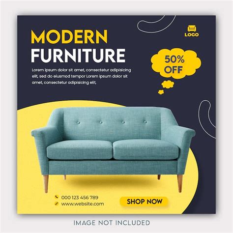 Premium Psd Furniture Sale Social Media And Instagram Post Template