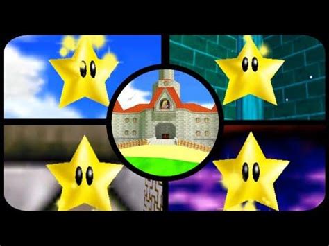 Super Mario 64 - All Castle Secret Stars | Super mario, Play super ...