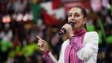 Sheinbaum Es La Candidata Oficial De Morena A La Presidencia